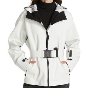 NWT Moncler Grenoble Teche Belted Hooded Jacket